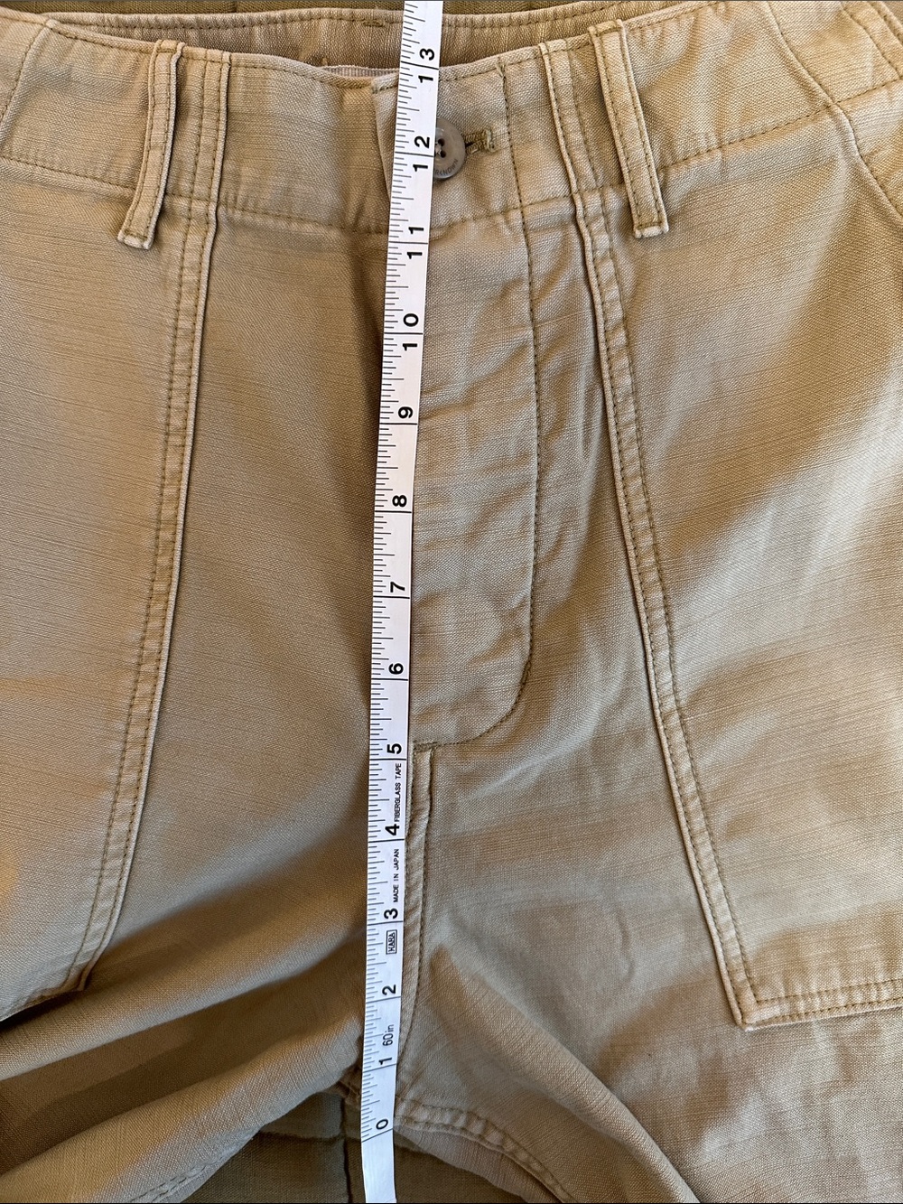 Outerknown women’s utility pants in Khaki size 8 - Picture 7 of 8
